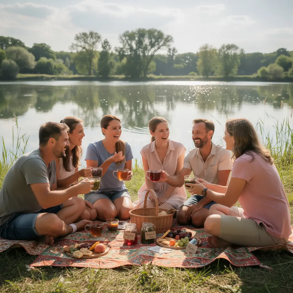 Színpompás gyógyteák, amelyek különböző vérnyomásproblémákra ajánlottak.